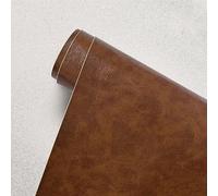 1 Stück Leder Reparatur Set Patch KitSelbstklebende PU Leder Reparatur Tape Patch Erste Hilfe für Sofa Auto Sitz Möbel Jacken Handtasche braun 20 x 138 cm