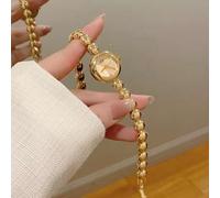 1 Stück modische Kontrast-Farb-Geometrie-Muster Damen Quarz-Uhr, elegant & raffiniert, geeignet für den täglichen Gebrauch, Partys, Lässig Zusammenkün
