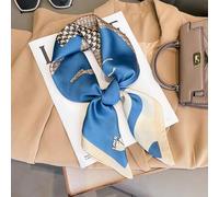 1 Stück Modischer Luxus Damen Schal mit Reitthema: Vintage Pferde Muster, lässiger Boho-Stil Satin Quadratischer Schal, 70 cm, seidig weiche Textur, g