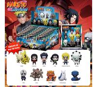 1 Stück offiziell lizenzierte Naruto Blind Bags 3D Anime Figural Bag Clip Mystery Blind Box PVC Schlüsselanhänger, zufälliger Charakter Naruto Hashira