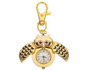 1 stück Retro Eule Form Taschenuhr Schöne Hübsche Verbreitung Flügel Eule Taschenuhr