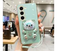 1 Stück Schlüsselband + gerade Kante einfarbig modischer stoßfester leichter rutschfester minimalistischer Flüssigkeitsquicksand Cartoon Bonbonperlen