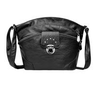 1 Stück schwarze lässige Umhängetasche, tragbares Aufbewahrungswerkzeug, modische Umhängetasche, Handytasche mit mehreren Fächern, verstellbare Tasche für Damen, geeignet für Reisen und Einkaufen