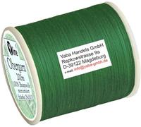 1 Stück Spule a. 200m Obergarn, Baumwoll - Nähfaden, dunkel - grün, Ne 50/3, für die Nähmaschine Nähgarn Garn, 2970