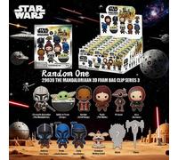 1 Stück Stern Wars offizieller zufälliger Charakter Q Version Cartoon Stern Wars Schlüsselanhänger Anhänger Dekoration, inklusive Mandalorianer, Grogu