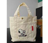1 Stück Stück Leinwand-Umhängetasche mit Snoopy und Peanuts Muster, minimalistischer lässiger Stil, multifunktionale kleine Schultertasche, strapazier