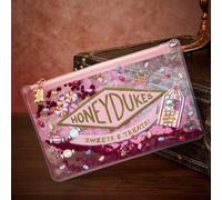 1 Stück transparente leichte Kosmetiktasche aus PVC mit Cartoon-Motiv und Pailletten-Dekor, geeignet für Kosmetik, Schreibwaren, Alltagsgegenstände &
