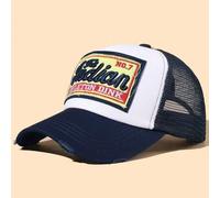 1 Stück unisex Outdoor Lässig verstellbare Kappe mit Buchstaben Muster, geeignet für alle Jahreszeiten