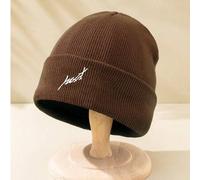 1 Stück unisex Y2K Stil Strick Skimütze, outdoor kältebeständige gestrickte Kappe, vielseitiger lässiger Winter Warm Beanie, geeignet für tägliche Win