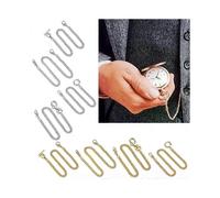 1 STÜCKE 36 cm Vintage Gold Silber Farbe Legierung Taschenuhr Kette Für Antike Quarz Frauen Männer Uhr