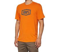 1 Unisex-Erwachsene 100% ICON Short Sleeve Jersey Knit T-Shirt Designed for Comfort Style with Modern Fit and Soft Screen-Print Graphic, Orange, M Radfahren, Colour, Size