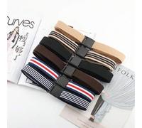 1 Verstellbarer quadratischer Schnallengürtel für Kinder, elastischer Gürtel für lässige Personen, für Jungen und Mädchen, eng anliegender Gürtel - ve