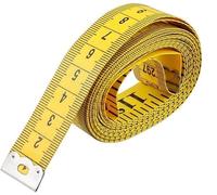 1 x goldenes Meter flexibles Nahtband, 3 m, Schneiderlineal, Werkzeuge, Meter zum Nähband