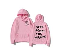 (1-XXXL) Herbst/Winter 2025 Neuer lustiger Hoodie mit „Need Money“-Aufdruck - Modisches Design für Damen
