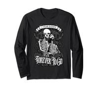 1 Year Down Forever to Go Gothic Paar 1. Jahrestag Langarmshirt