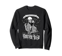 1 Year Down Forever to Go Gothic Paar 1. Jahrestag Sweatshirt