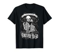 1 Year Down Forever to Go Gothic Paar 1. Jahrestag T-Shirt