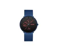 (10)2024 Herren Luxusuhren für Business Casual, ultradünne Herrenuhr mit Edelstahlarmband und Quarzwerk,
