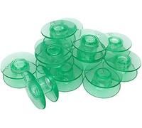 10 Grün Kunststoff Spulen passen, Husqvarna Viking Nähmaschinen, viele Modelle