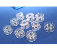 10 Kunststoff Spulen für babylock Sashiko kristall transparent