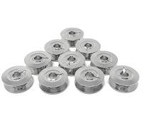 10 Metall Spulen für äterne & neuere Pfaff Nähmaschinen (Umlaufgreifer) z.B.: 230, 260, 262, 360, 362, Hobbymatic, Tipmatic, Tiptronic, Varimatic, uvm.