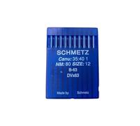 10 Nadeln Schmetz Industrienähmaschine NM:80 GRÖSSE:12 B63 DVx63