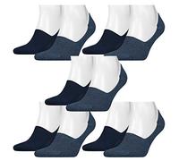10 Paar Levis 168SF Low Rise Sneaker Socken Unisex 993050001, Farbe:460 denim blue, Socken & Strümpfe:39-42