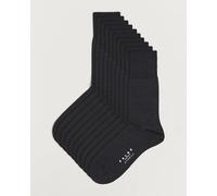 10-Pack Airport Socks Anthracite Melange Grau One size
