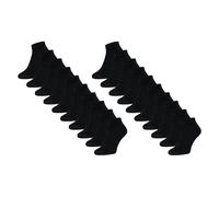 10-Pack Sneaker Sokken von Mario Russo in der farbe Schwarz und in größe 39-42. EU 35 - 38