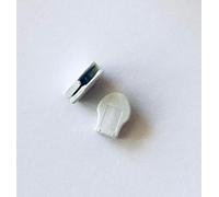 10 Schieber Metall für Bettwäsche Reißverschluss 3mm