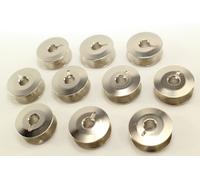 10 Spulen für PFAFF aus Metall ältere und neuere Modelle