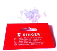 10 Spulen für Singer Nähmaschinen Tradition, Talent, Curvy und Confidence