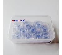 10 Spulen mit Box für Husqvarna Viking Optima 610, 620, 190, 185, 180, 150, 120