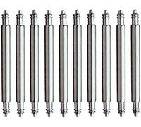 10 Stück 14mm Eichmüller Edelstahl Federstege 1,5mm Durchmesser für Uhren Armbänder