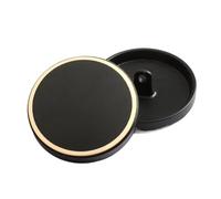 10 Stück 15/23/28mm große Knöpfe für Kleidung, schwarze Metall-Nähknöpfe, Stil-1, 28mm-10pcs