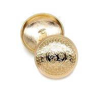 10 Stück 21mm Klassische Uniform Nähen Knopf Dekorative Goldknöpfe Für Frauen Kleidung Mantel Anzug Zubehör-Gold704-22mm