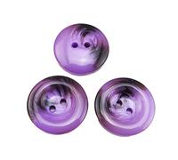 10 Stück 30mm Mantelknöpfe Dekoration gefärbte Harzknöpfe Kleidungsstück Stiefel Nähen Kleidung Zubehör, Lila, Einheitsgröße