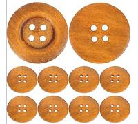 10 Stück 4 Ersatzknöpfe Farbknopf Aus Holz Runde Holzknöpfe Bastelknöpfe Antike Knöpfe Holzknöpfe Zum Basteln Knöpfe Nähen Blazerknöpfe Aus Holz Kind Antiquität Hölzern Kristall