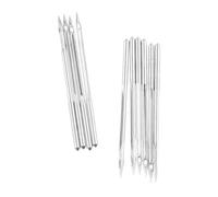 10 Stück DB*1 industrielle Steppstich-Nähmaschinennadeln für DDL-555 Singer Brother alle Größen 7/55,8/60,9/65,10/70,...22/140(21-130)