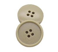 10 Stück Harzknöpfe 15mm-30mm, Grau Beige, 25mm 10 Stück