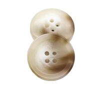 10 Stück Harzknöpfe 15mm-30mm, Strahlend Weiß, 25mm 10 Stück