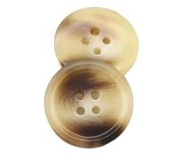 10 Stück Harzknöpfe 15mm-30mm, Weizen, 25mm 10 Stück