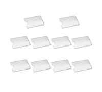 10 Stück Kartenhülle,Transparente Hartplastik Card Sleeves,Kartenschutz,Case Kartenhüllen,Karten Schutzhülle,Kreditkartenhalter,Kreditkartenhülle,Credit Protector,für EC Karte Kreditkarten Bankkarten
