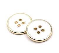 10 Stück Metallknöpfe 11mm - 23mm, passend für Nähknöpfe für Kleidung, Mantel, Nähzubehör, dekorative Knöpfe, 15mm