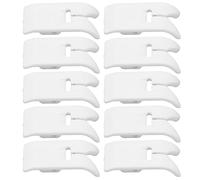 10 Stück Nähmaschinen-Nähfuß, hochwertiger Kunststoff, universal, antihaftbeschichtetes Leder, Rollennähfüße für Haushaltsnähmaschinen, Mehrzweck-Nähfuß