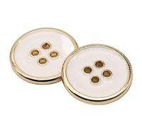 10 Stück Öl tropfende Metallknöpfe, Größen 15/20/25mm, dekoratives Design für Kleidung, DIY-Nadeln, Nähzubehör, Kunsthandwerk, 4-Loch-Legierungsknöpfe, Farbe 1, 15mm