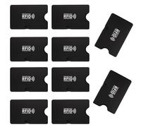 10 Stück RFID Blocker Karte,EC Karten Schutzhülle,Kreditkartenhülle RFID Schutz,Ausweis Kartenhüllen,Kartenschutz für Gegen Datenklau Bankkarten ec Kartenhülle Karte Personal Hülle Bankomatkarten