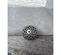 10 Stück schicke, kleine Metallknöpfe gewölbt 12mm oder 15mm für Tracht, Strick oder Dirndl (12mm)