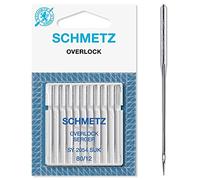 10 Stück SY 2054 SUK Overlock-Nähmaschinennadeln Stretch für Singer Stärke 80