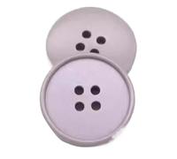 10 Stück Vieraugen-Harzknöpfe 17.5mm-30mm, Dunkelgrau, 25mm 10 Stück